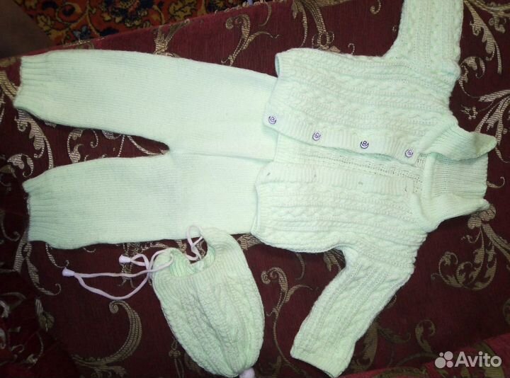 Вязаный костюм