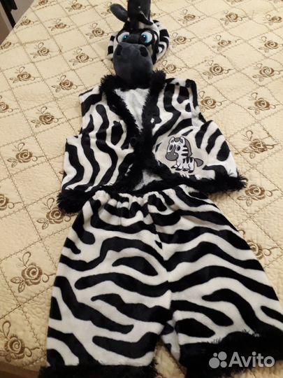 Зебра новогодний костюм