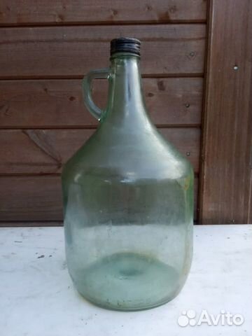 Бутыль стеклянная 5 литров