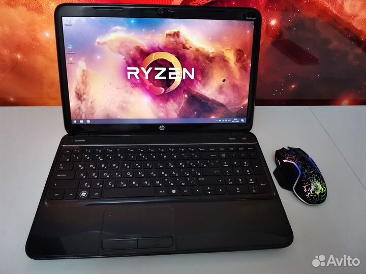 Игровой HP с 8 гигами + 2 видеокарты, 4 ядра