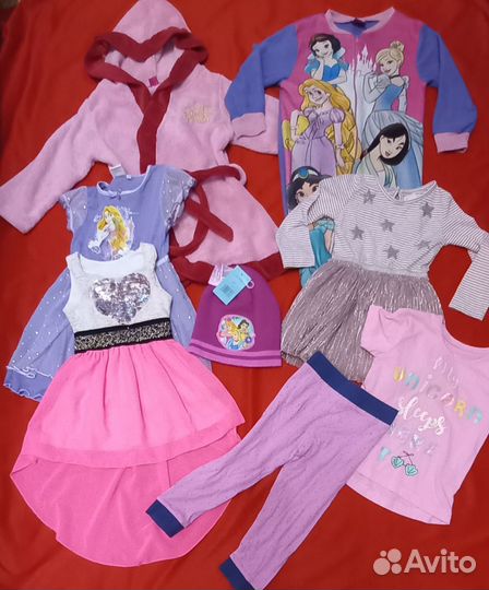 Вещи пакетом на девочку 2-3 и 3-4 года