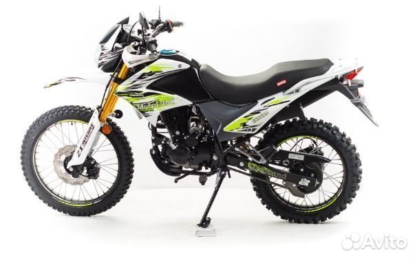 Мотоцикл motoland кросс enduro ST 250 зеленый