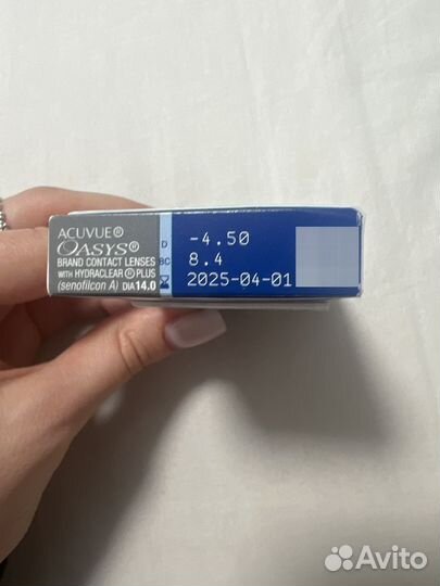 Линзы acuvue oasys