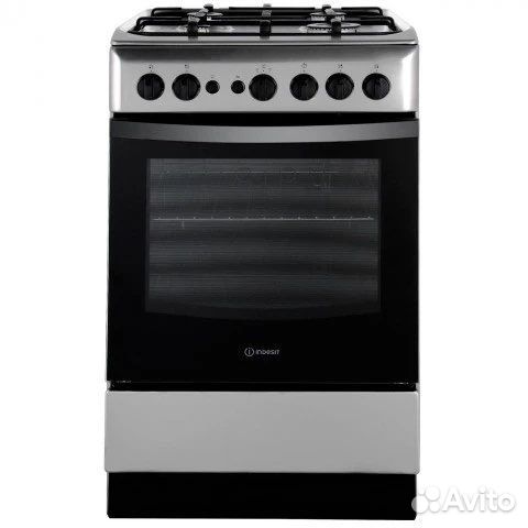 Газовая плита (50-55 см) Indesit IS5G1PMX/RU