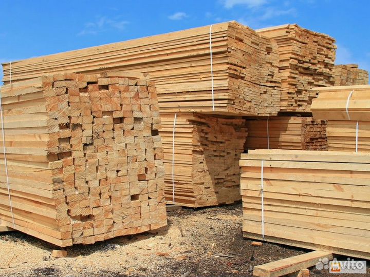 Обрезная доска из ели 40х100х6000 в Ростовской обл
