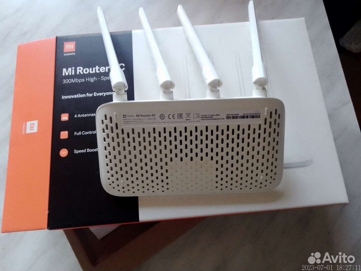 Wifi роутер xiaomi 4c