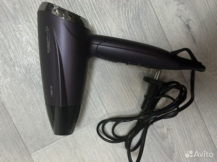 Фен scarlett новый 1400W складной дорожный