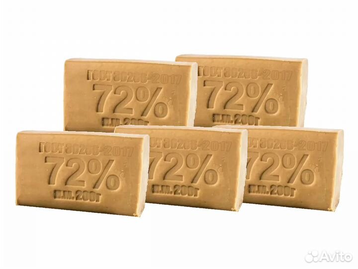 Мыло хозяйственное 72 200гр