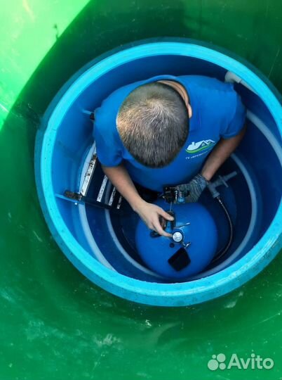 Септик на 10 человек под ключ