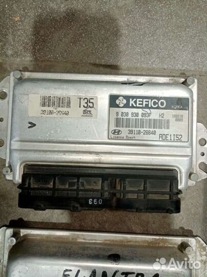 Блок управления (мозги) акцент, элантра