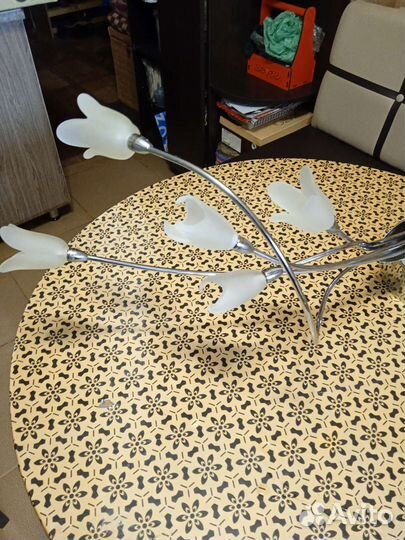 Галогеновая дизайнерская люстра