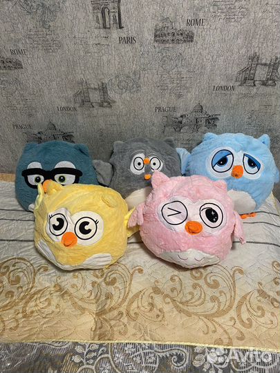 Сова 3 в 1 с пледом