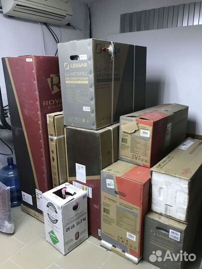 Сплит система с установкой