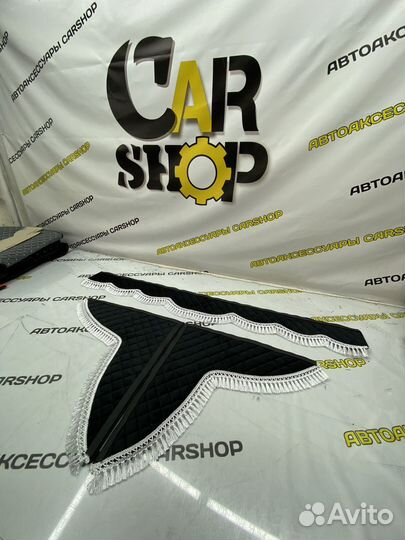 Ламбрикены на газель