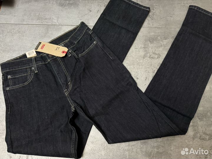 Джинсы levis 511 slim оригинал w 32 l 36