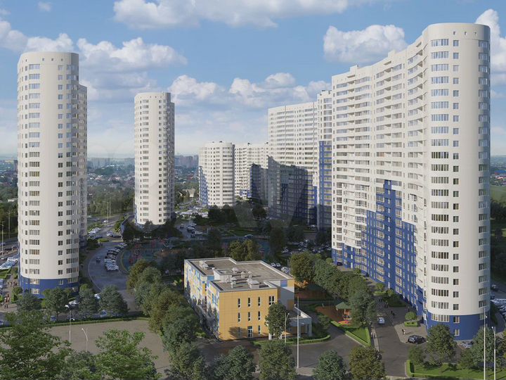 2-к. квартира, 62,7 м², 8/18 эт.