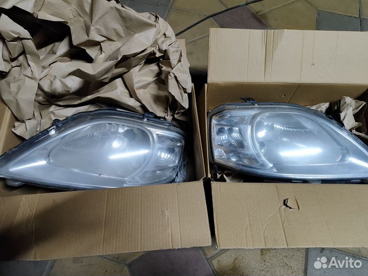 Фары renault logan 1 рестайлинг
