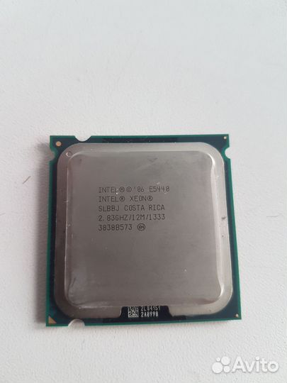 Процессор xeon e5440