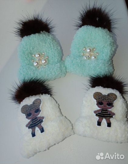 Резиночки шапочки