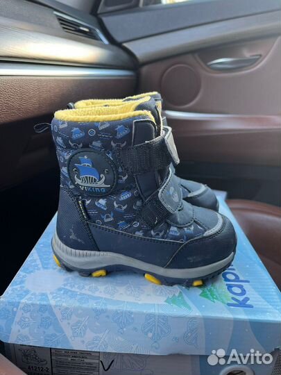 Ботинки зимние детские 23 размер
