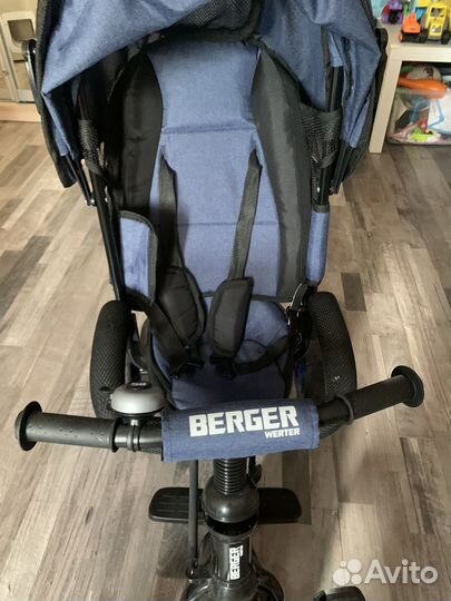 Berger werter трёхколёсный велосипед детский