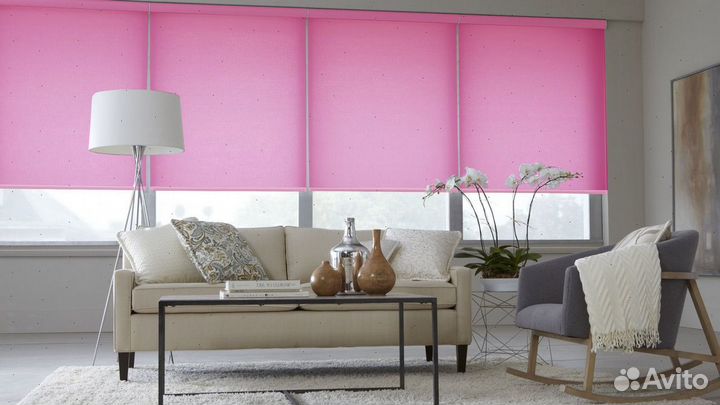 Рулонные шторы. Замер и монтаж бесплатно