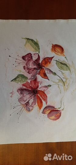 Картины, вышитые крестом и бисером