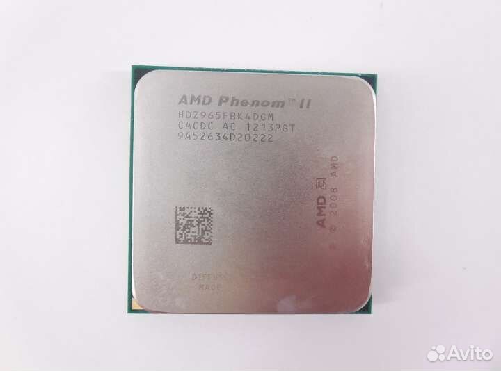 Процессор amd phenom ii x4 965 black edition