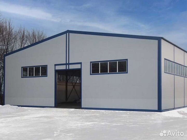 Ангары быстровозводимые, склады, цеха
