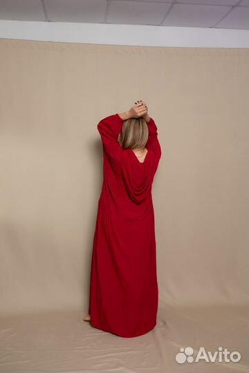 Платье макси красное Besh