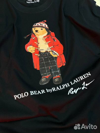 Футболка bear polo Ralph Lauren