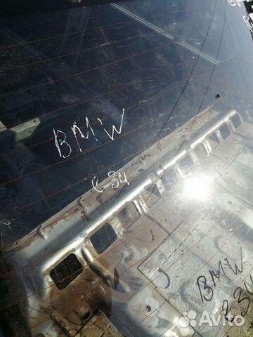 Заднее лобовое стекло на BMW e34
