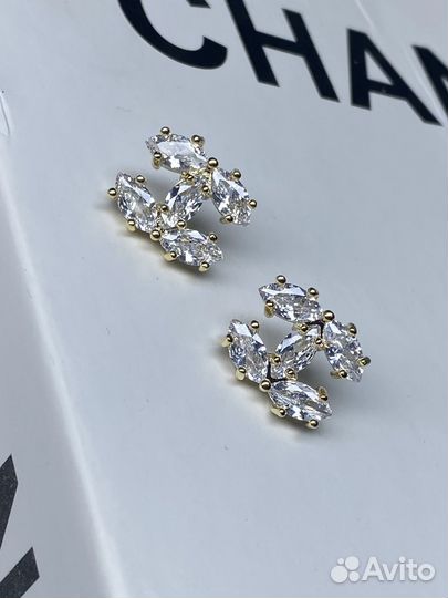 Серьги Шанель