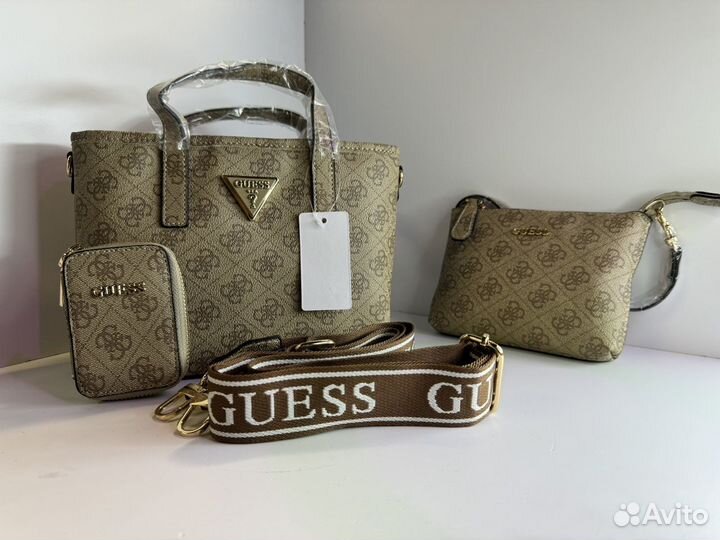 Сумка Guess latona 3в1 (оригинал)