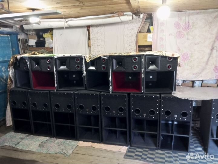 Комплект рупорной акустики