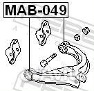 Сайлентблок задн верхн рычага mitsubishi galant