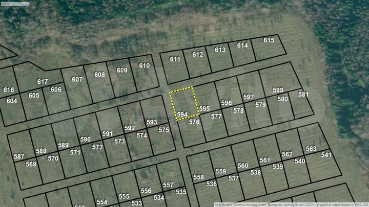 Участок 20 сот. (СНТ, ДНП)