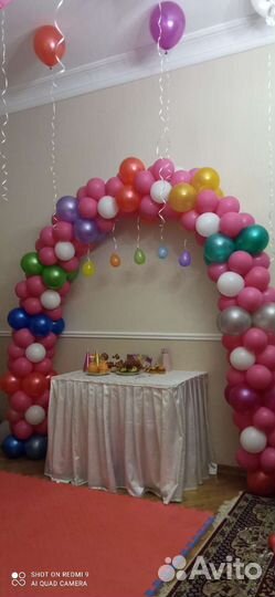 Арка из шаров