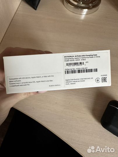 Наушники Airpods оригинал