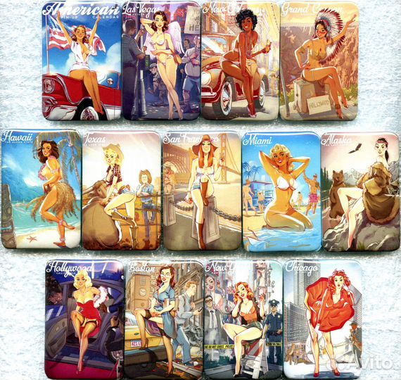 Закатные значки. 