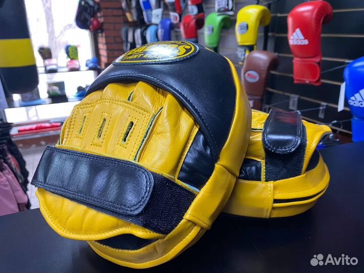 Лапы тренерские Mid Air Leaders Yellow