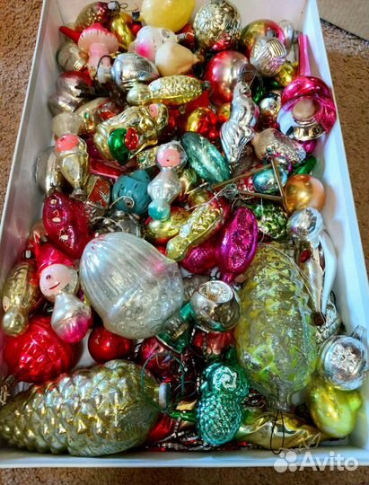 Елочные игрушки СССР