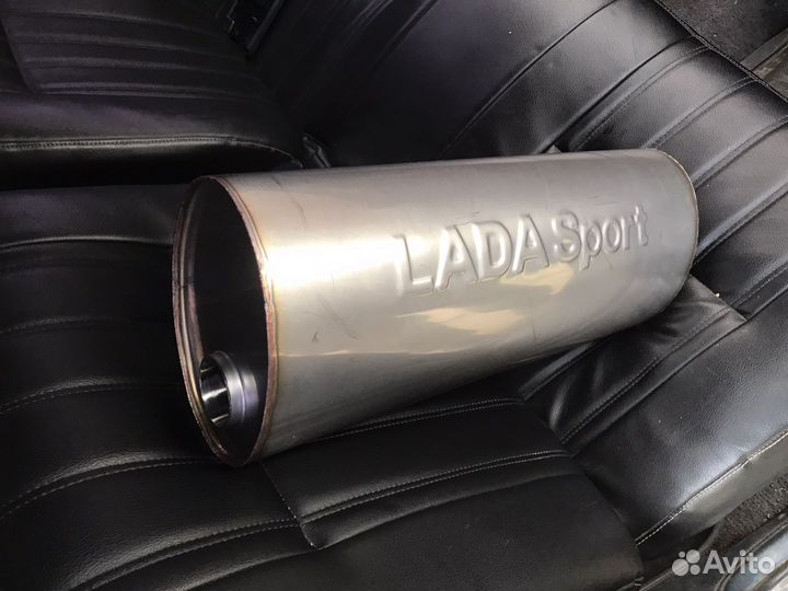 Задняя банка глушителя LADA kalina,гранта спорт