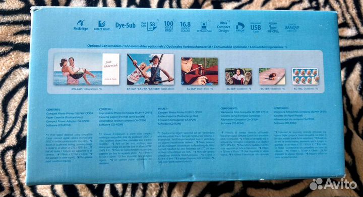 Фотопринтер Canon Selphy SP510