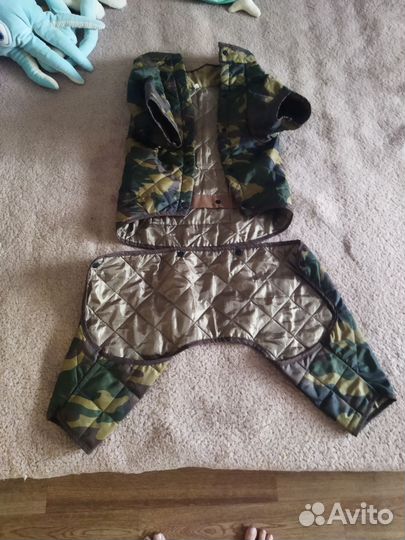 Комбинезон для средней собаки