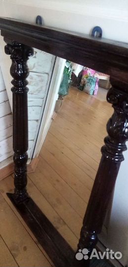 Зеркало старинное в раме