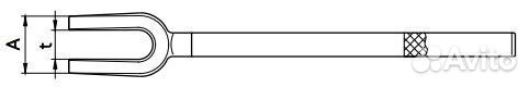 Съемник шаровых универсальный зев 18 мм, L400 мм