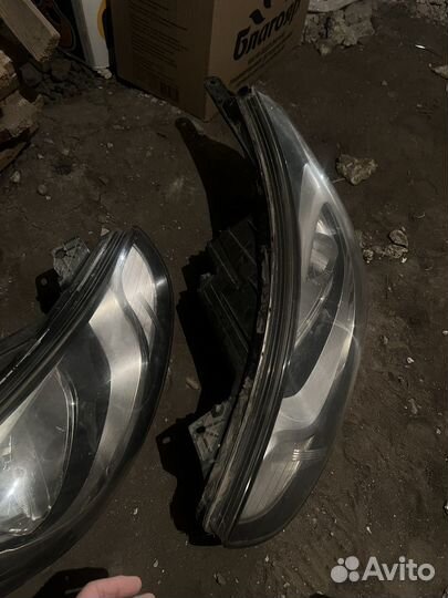 Фары на hyundai solaris 1