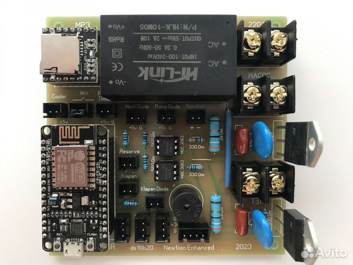 Плата блока управления домашней пивоварней AirBrew