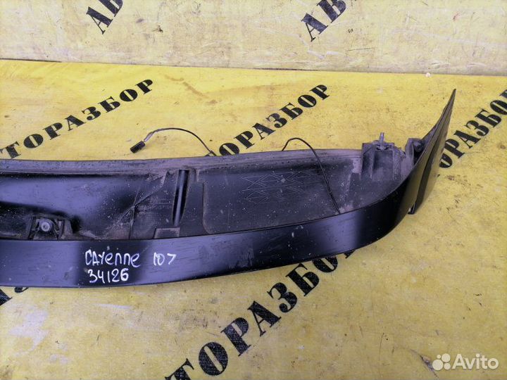 Спойлер крышки багажника Porsche Cayenne 2010-2017